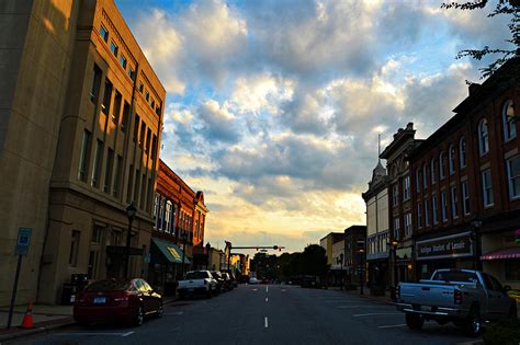 Downtown Lenoir North Carolina Photograph by Amber Summerow