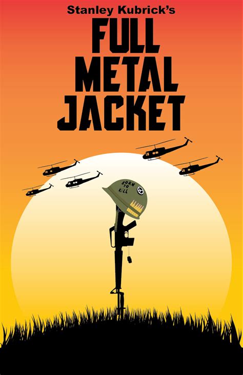 ArtStation - Full Metal Jacket minimalist poster