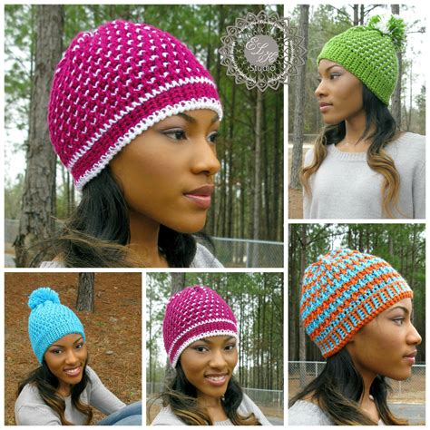 Morning Frost - A Free Crochet Hat Pattern - ELK Studio - Handcrafted ...