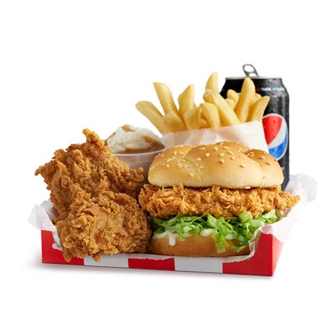 Zinger® Burger Box Hot & Crispy™ | Boxed Meals | KFC Menu