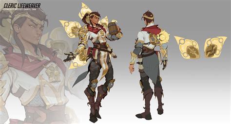 Cleric Lifeweaver Skin Concept Art - Overwatch 2 Art Gallery