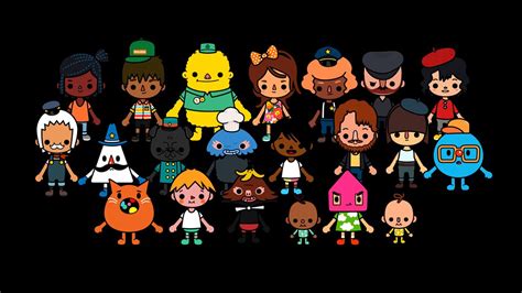 All Characters - Toca Town | From Toca Town by Toca Boca ava… | Flickr