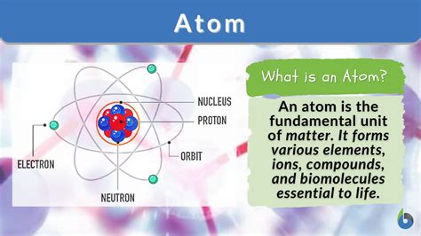 Atom Definition and Examples - Biology Online Dictionary