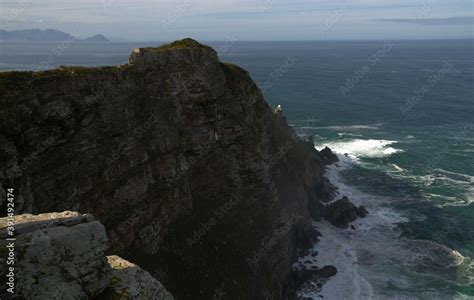 South Africa, Cape of good Hope near Old Lighthouse Stock Photo | Adobe ...