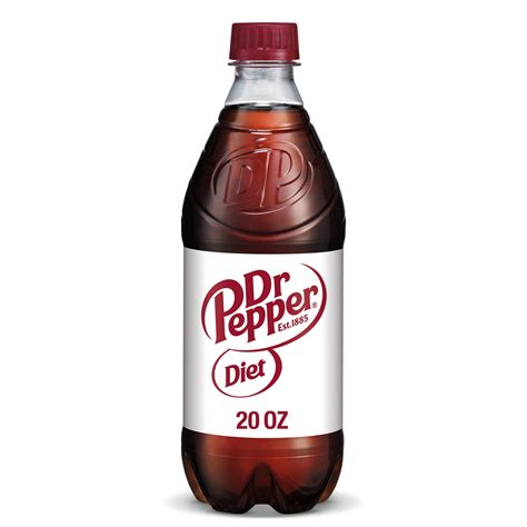 Buy Diet Dr Pepper Soda 20oz Bottles, Quantity of 16 Online at Lowest ...