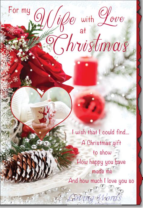 Wife with Love Christmas | Greeting Cards by Loving Words