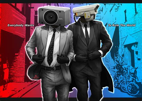 Camerahead and Speakerman by 09iamashark on DeviantArt