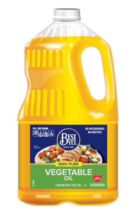 Vegetable Oil - Best Yet Brand