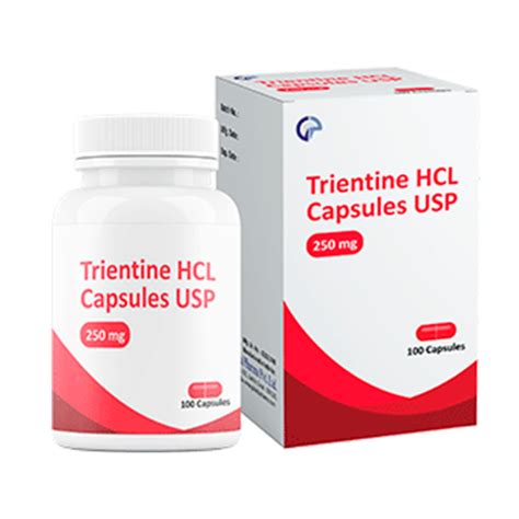 TRIENTINE HCL CAPSULES USP 250 MG – Globela Pharma Pvt Ltd.