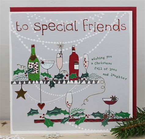 christmas card for special friend Christmas friends card special ...