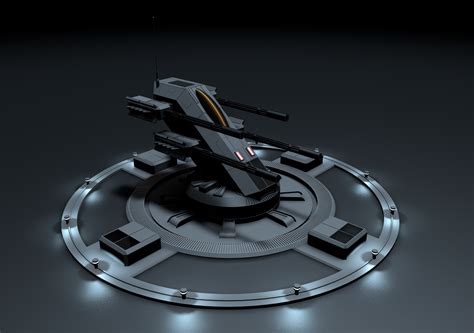 AA Turret 003 by Prototype516 on DeviantArt