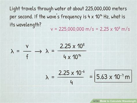 How to Calculate Wavelength - Wiki Physics