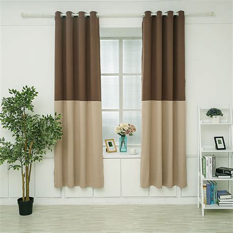 Triple Weave Thermal Insulated Blackout Grommet Window Curtain 53" x 84 ...