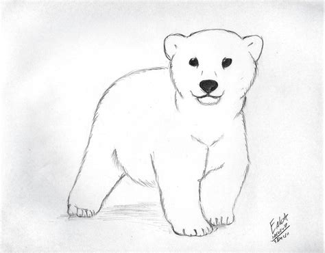 Polar Bear Cub by Hauru7 on deviantART | Изображения медведей, Картины ...