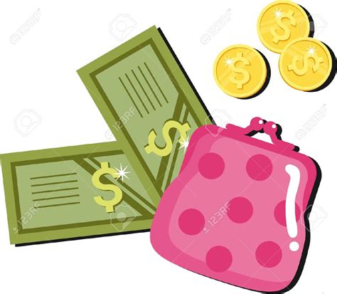 money in wallet clipart - Clipground