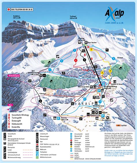 Brienz - Axalp Trail Map | OnTheSnow