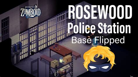 ROSEWOOD Police Station base flipped (Project Zomboid) - YouTube