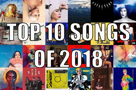 Top 10 Songs of 2018 – SCAD Radio