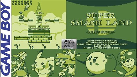 Super Smash Land "Game Boy" PC - C&M Playthrough - YouTube