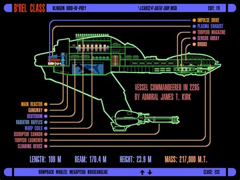 Pin by Brian Armstrong on Star ship Blue prints | Star trek klingon ...