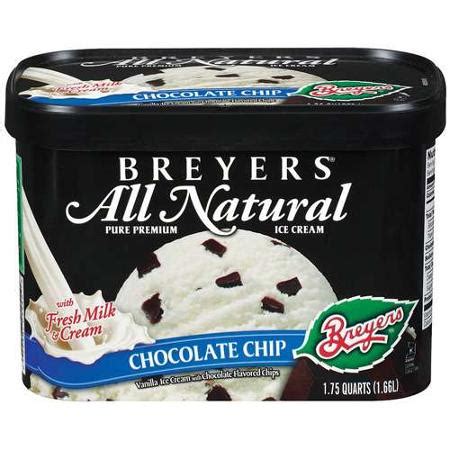 Breyers Ice Cream Chocolate Chip 1.5 QUART-2854