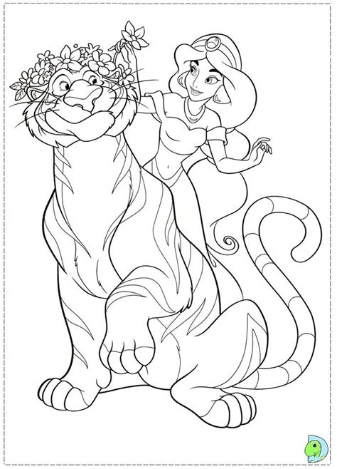 jasmine et rajah Cartoon Coloring Pages, Cool Coloring Pages, Printable ...