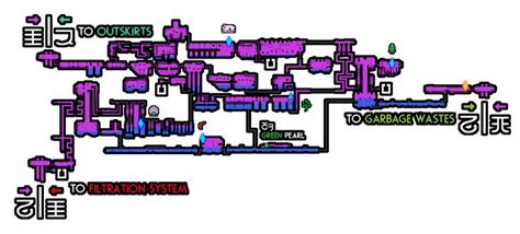 a map of the location of an underground storage facility