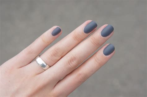 Grey Matte Grey Matte Nails, Grey Nail Art, How To Do Nails, Fun Nails ...