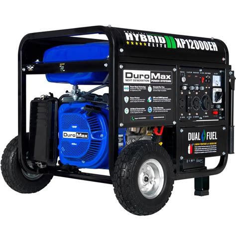 DuroMax 9500-Running-Watt Gasoline/Propane Portable Generator at Lowes.com