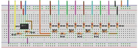 R-2R resistor ladder circuit. | Download Scientific Diagram