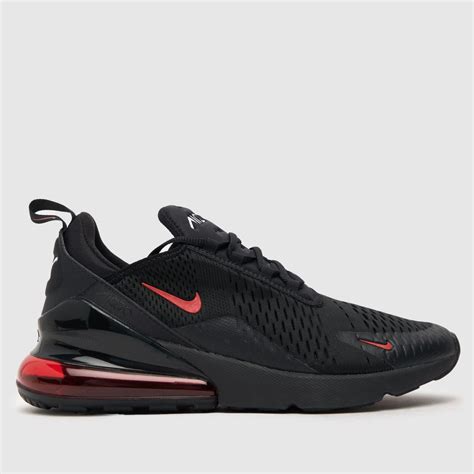 Mens Black & Red Nike Air Max 270 Trainers | schuh