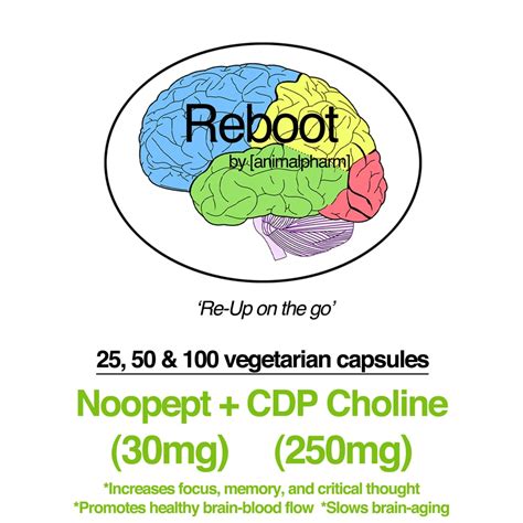 NOOPEPT(30MG) + CDP CHOLINE(250MG) / [AnimalPharm]