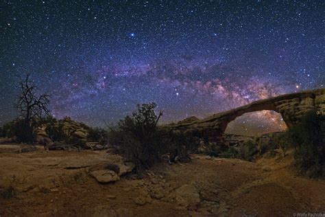 Natural Bridges at Night | Natural Bridges National Monument | Wally ...