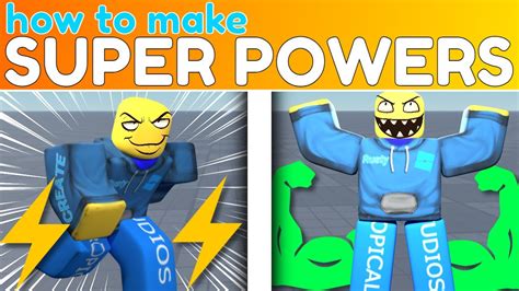 How to SCRIPT SUPER POWERS | Roblox Studio Tutorial - YouTube