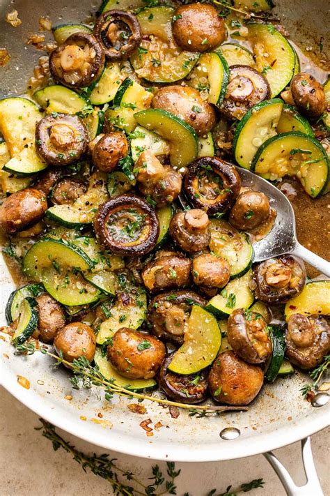 Skillet Zucchini and Mushrooms | Recipe Cart