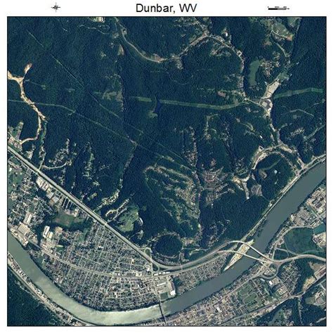 Aerial Photography Map of Dunbar, WV West Virginia