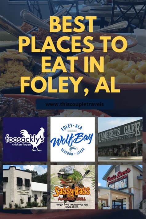 Best Restaurants in Foley, Alabama - This Couple Travels