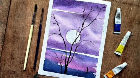 Easy Watercolor Painting Step By Step - 21 Easy Step-by-step Watercolor ...