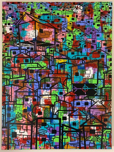 “sLum #4” Original Painting | projectphillipe