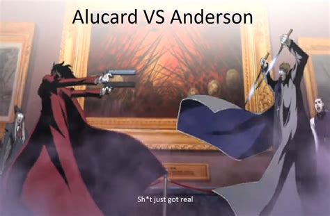 Alucard VS Anderson by starfighter101 on DeviantArt