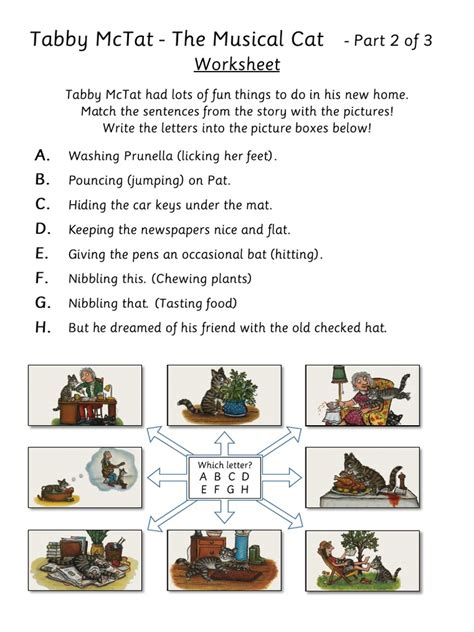 Tabby McTat (Part 2 of 3) - Worksheet | PDF