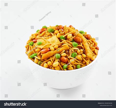 Indian Namkeen Spicy Tea Time Mixture Stock Photo 2058059438 | Shutterstock