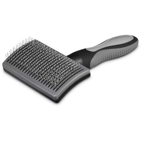 Well & Good Black Self-Cleaning Slicker Dog Brush | Petco