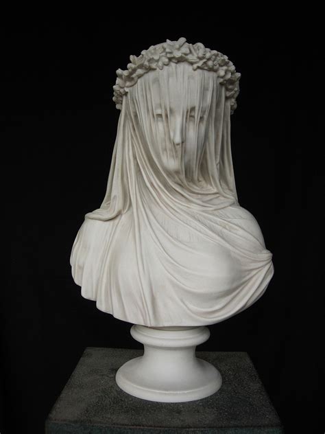 Veiled Lady | Marble sculpture, Sculpture, Bust sculpture