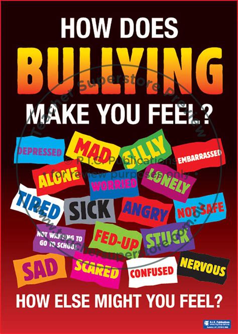 Bullying Posters - R.I.C. Publications Educational Resources and ...