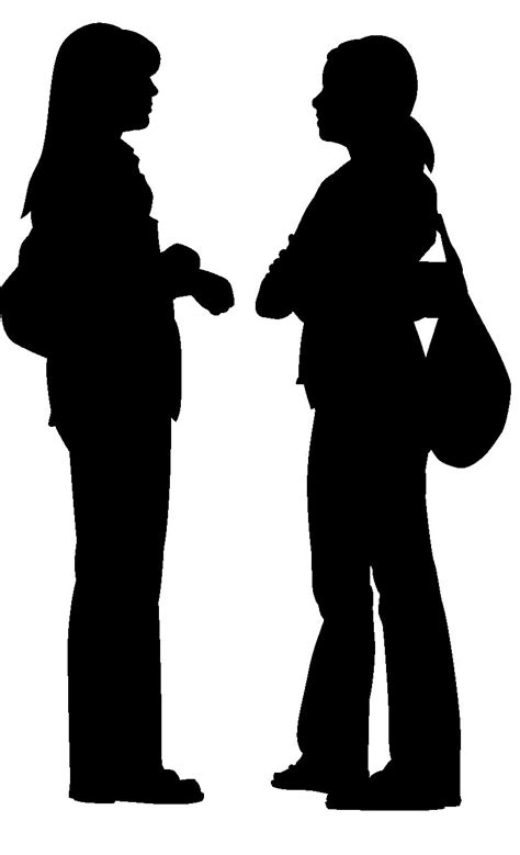 Picture Of Two People Talking - ClipArt Best