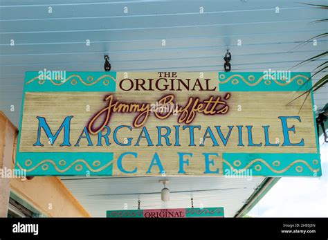 Key West, Jimmy Buffett's Margaritaville Stock Photo - Alamy