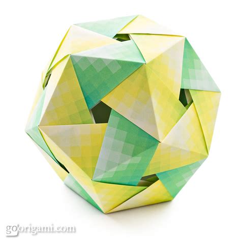 Origami Dodecahedron | Origami Dodecahedron (Tomoko Fuse) sq… | Flickr