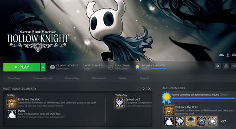 I did it! All Achievements! : r/HollowKnight