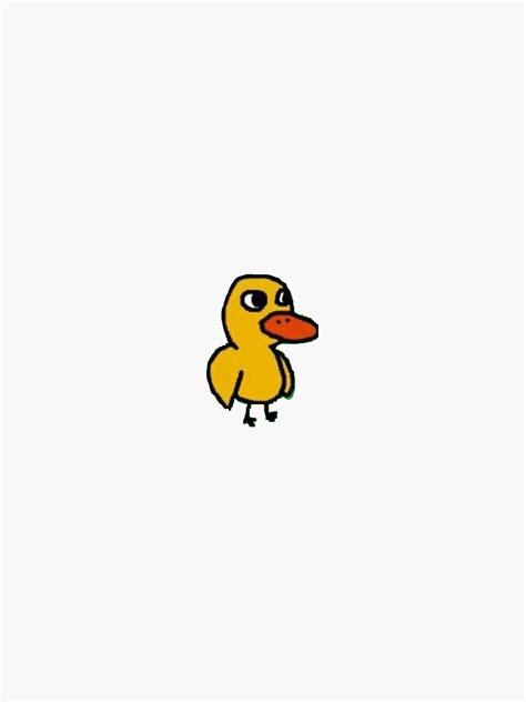 "duck walked up to a lemonade stand" Sticker for Sale by jackiec8 ...